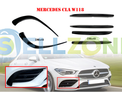 Δύο μοντέλα Πλαϊνών Πτερύγιων για Mercedes CLA W118 - DMa48 DMa49